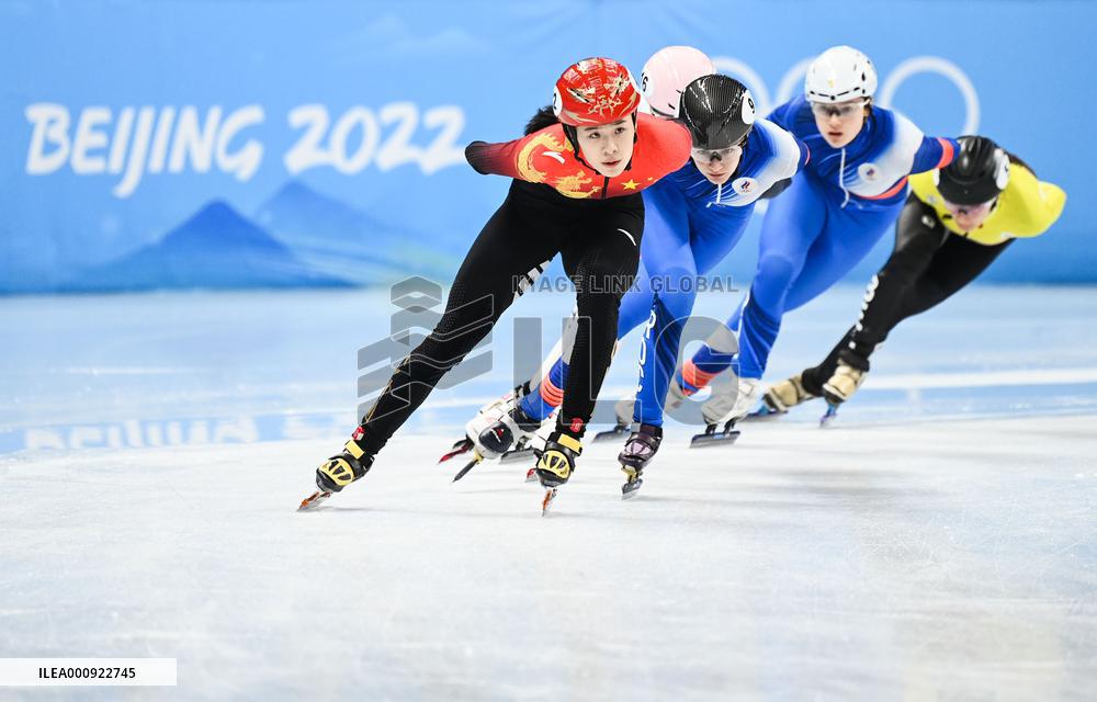 (BEIJING2022)CHINA-BEIJING-OLYMPIC WINTER GAMES-SHORT TRACK SPEED SKATING (CN)