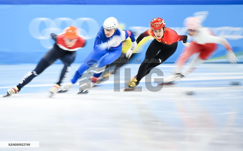 (BEIJING2022)CHINA-BEIJING-OLYMPIC WINTER GAMES-SHORT TRACK SPEED SKATING (CN)