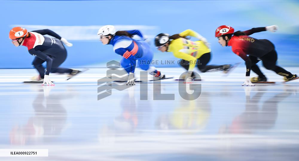 (BEIJING2022)CHINA-BEIJING-OLYMPIC WINTER GAMES-SHORT TRACK SPEED SKATING (CN)