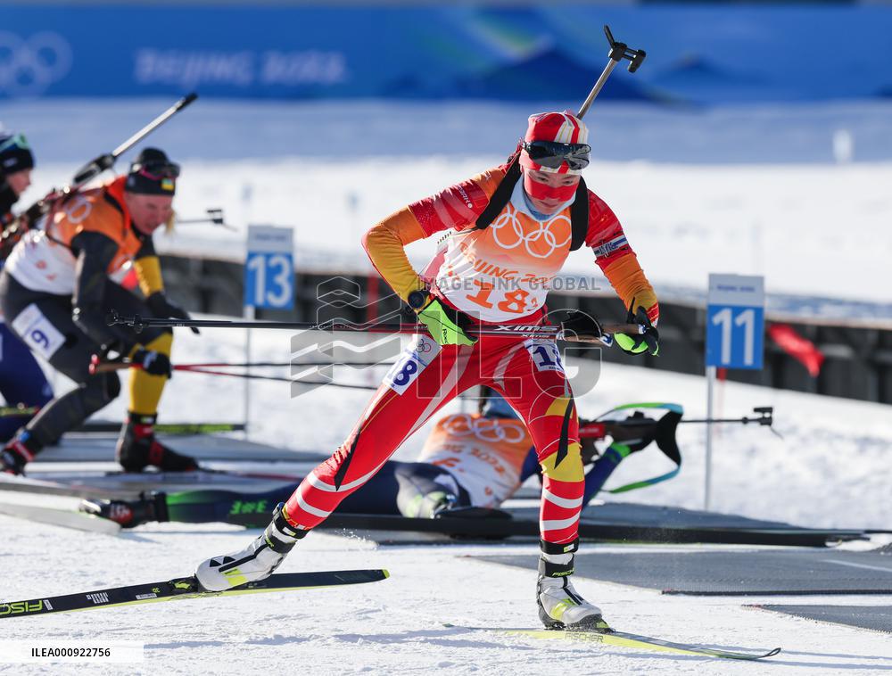 (BEIJING2022)CHINA-ZHANGJIAKOU-OLYMPIC WINTER GAMES-BIATHLON-WOMEN'S 4x6KM RELAY (CN)