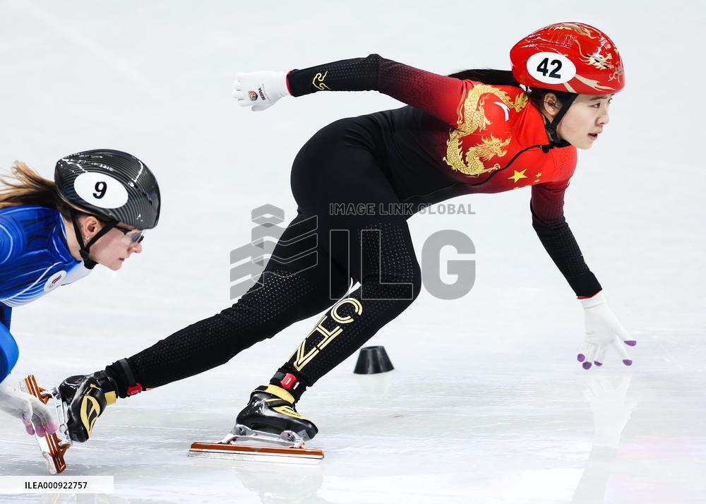 (BEIJING2022)CHINA-BEIJING-OLYMPIC WINTER GAMES-SHORT TRACK SPEED SKATING (CN)