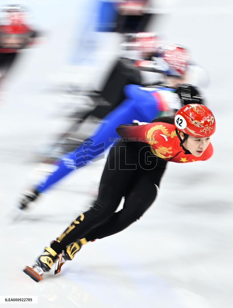 (BEIJING2022)CHINA-BEIJING-OLYMPIC WINTER GAMES-SHORT TRACK SPEED SKATING (CN)