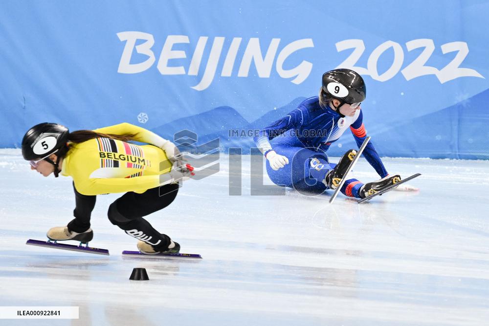 (BEIJING2022)CHINA-BEIJING-OLYMPIC WINTER GAMES-SHORT TRACK SPEED SKATING (CN)