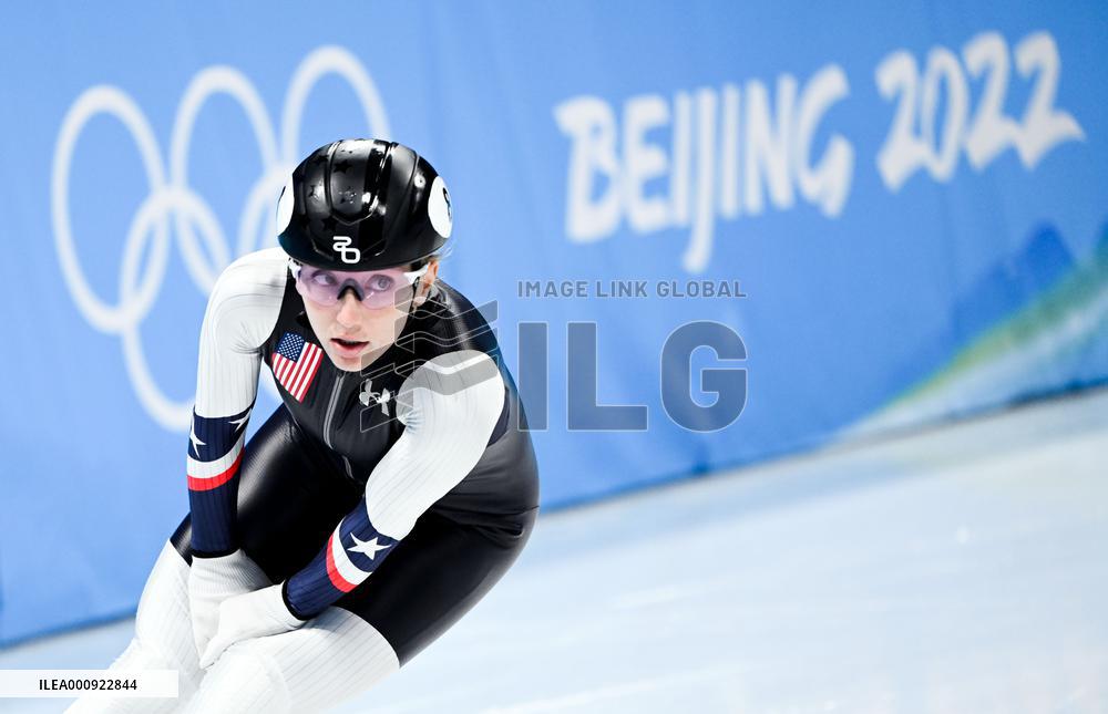 (BEIJING2022)CHINA-BEIJING-OLYMPIC WINTER GAMES-SHORT TRACK SPEED SKATING (CN)