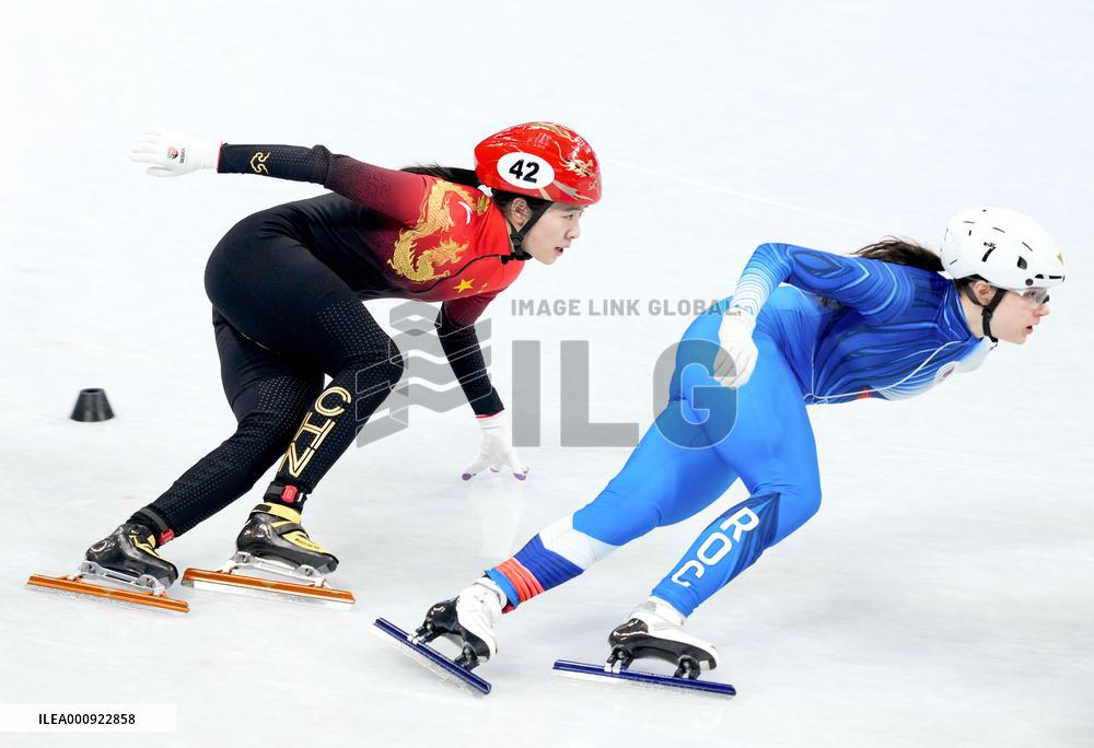 (BEIJING2022)CHINA-BEIJING-OLYMPIC WINTER GAMES-SHORT TRACK SPEED SKATING (CN)