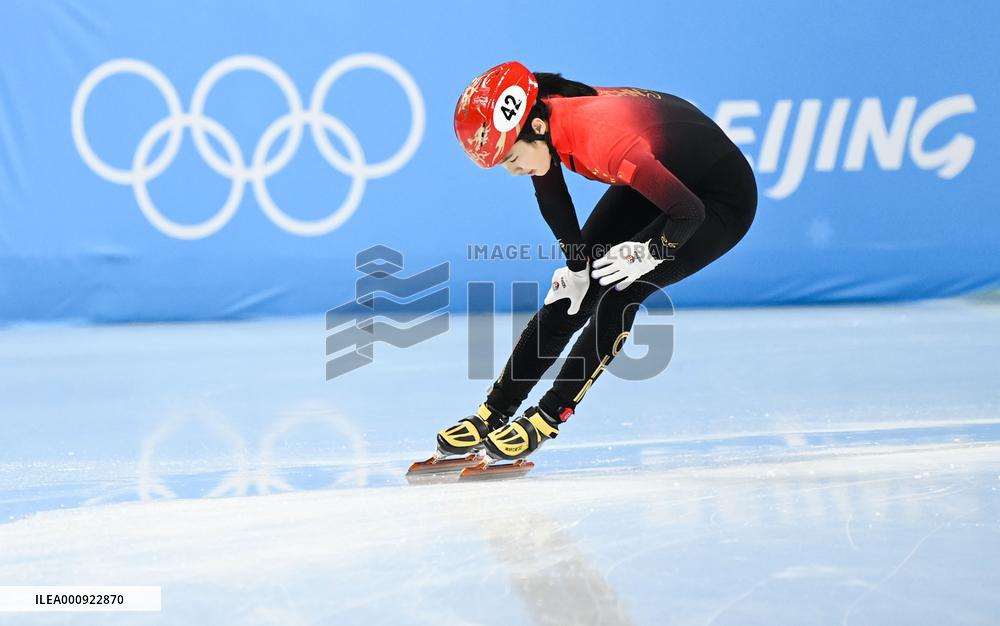 (BEIJING2022)CHINA-BEIJING-OLYMPIC WINTER GAMES-SHORT TRACK SPEED SKATING (CN)