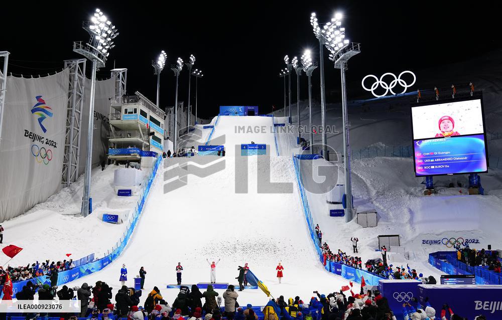 (BEIJING2022) CHINA-ZHANGJIAKOU-OLYMPIC WINTER GAMES-FREESTYLE SKIING-MEN'S AERIALS-FINAL (CN)