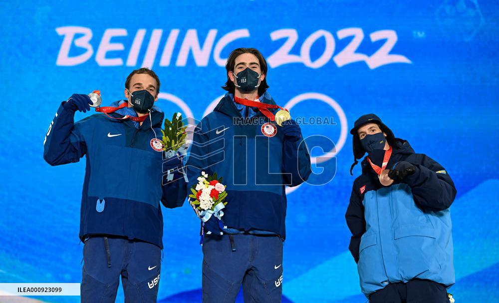 (BEIJING2022)CHINA-ZHANGJIAKOU-OLYMPIC WINTER GAMES-AWARDING CEREMONY-FREESTYLE SKIING (CN)