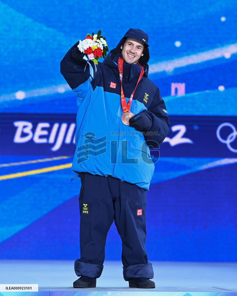 (BEIJING2022)CHINA-ZHANGJIAKOU-OLYMPIC WINTER GAMES-AWARDING CEREMONY-FREESTYLE SKIING (CN)
