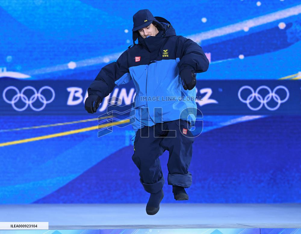 (BEIJING2022)CHINA-ZHANGJIAKOU-OLYMPIC WINTER GAMES-AWARDING CEREMONY-FREESTYLE SKIING (CN)