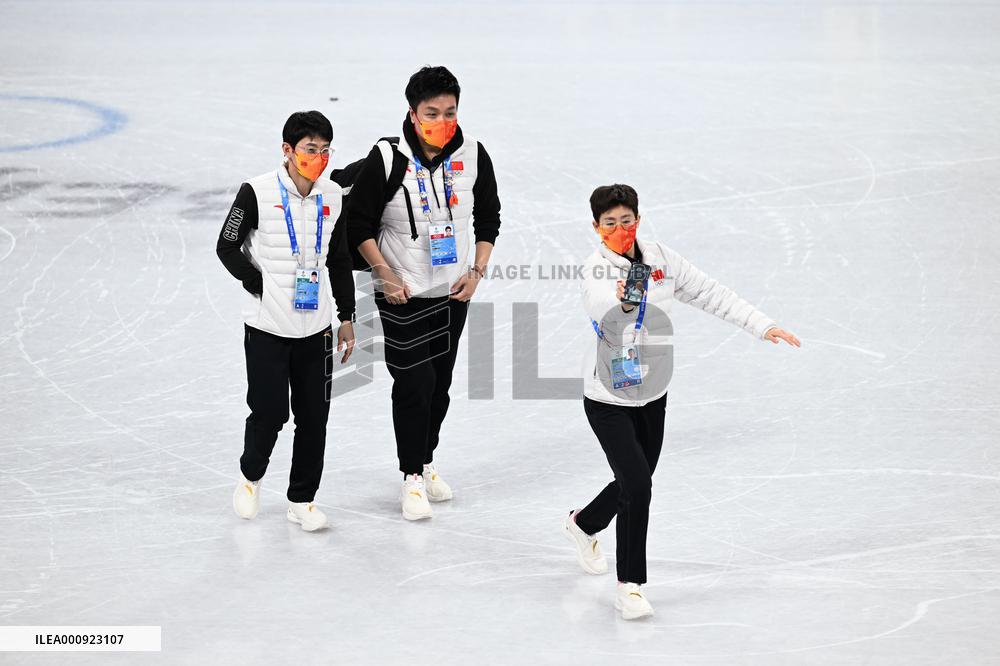 (BEIJING2022)CHINA-BEIJING-OLYMPIC WINTER GAMES-SHORT TRACK SPEED SKATING (CN)