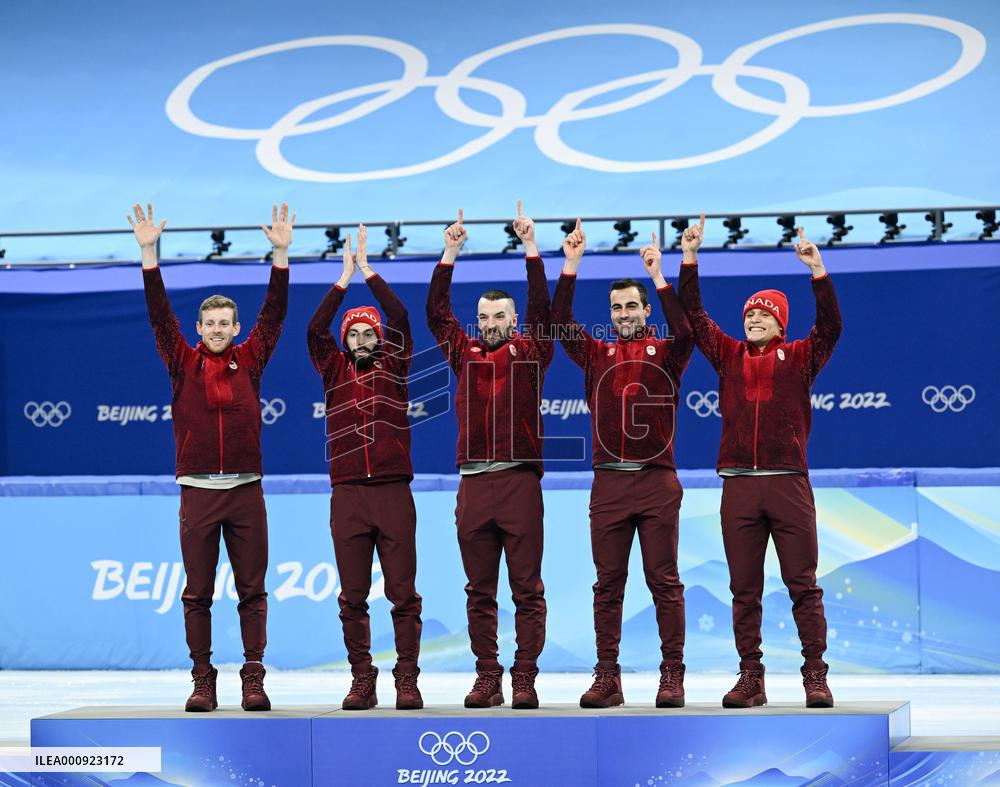 (BEIJING2022)CHINA-BEIJING-OLYMPIC WINTER GAMES-SHORT TRACK SPEED SKATING (CN)