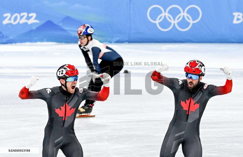 (BEIJING2022)CHINA-BEIJING-OLYMPIC WINTER GAMES-SHORT TRACK SPEED SKATING (CN)