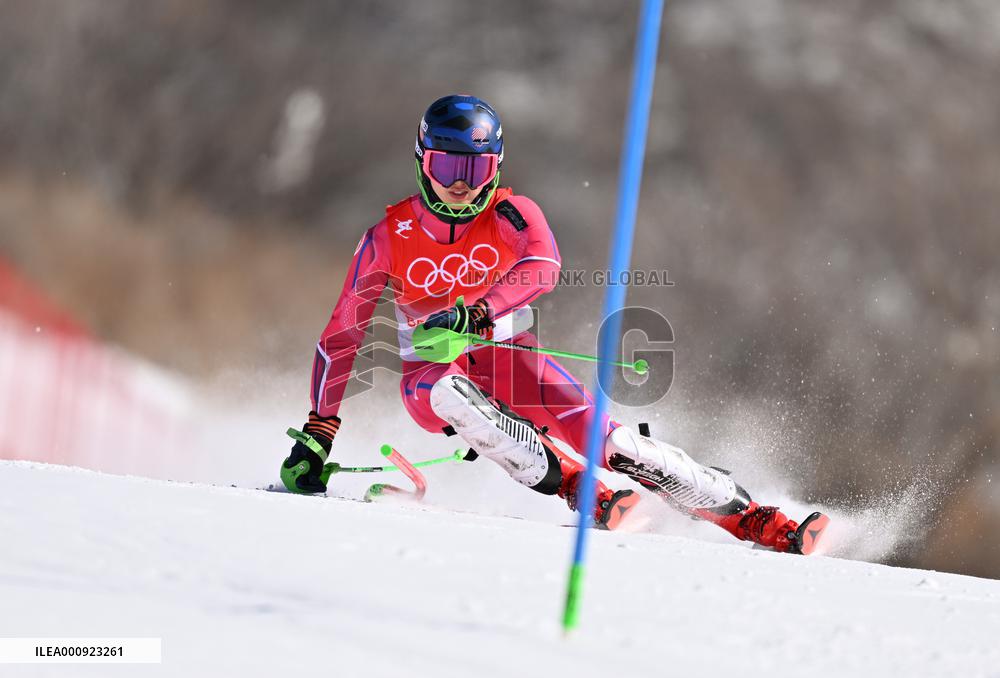 (BEIJING2022)CHINA-BEIJING-OLYMPIC WINTER GAMES-ALPINE SKIING-MEN'S SLALOM (CN)