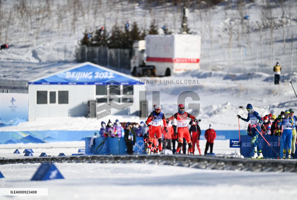 (BEIJING2022)CHINA-ZHANGJIAKOU-OLYMPIC WINTER GAMES-CROSS-COUNTRY SKIING-WOMEN'S TEAM SPRINT CLASSIC (CN)