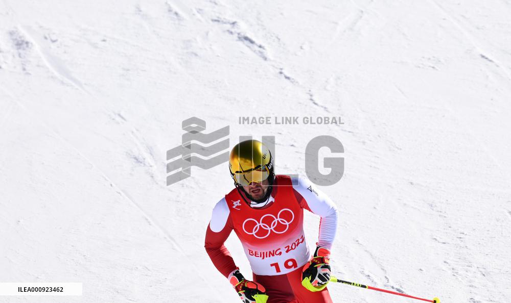 (BEIJING2022)CHINA-BEIJING-OLYMPIC WINTER GAMES-ALPINE SKIING-MEN'S SLALOM (CN)