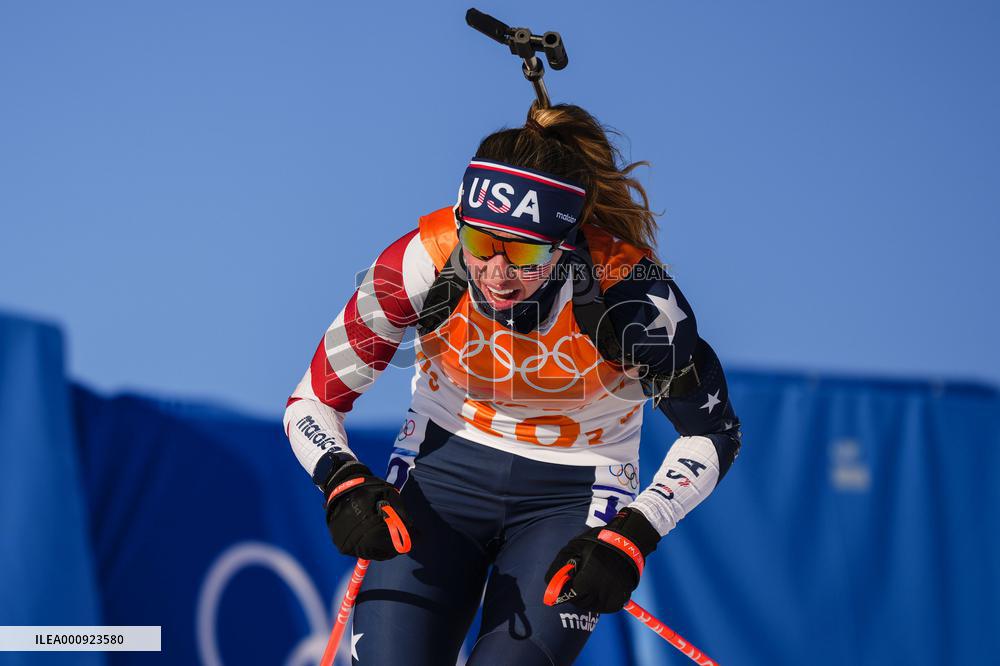 (BEIJING2022)CHINA-ZHANGJIAKOU-OLYMPIC WINTER GAMES-BIATHLON-WOMEN'S 4x6KM RELAY (CN)