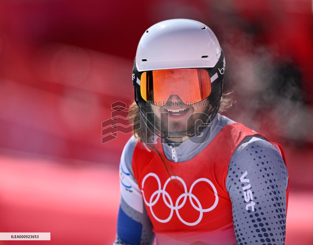 (BEIJING2022)CHINA-BEIJING-OLYMPIC WINTER GAMES-ALPINE SKIING-MEN'S SLALOM (CN)