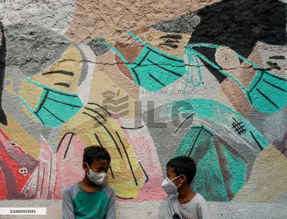 INDONESIA-SOUTH TANGERANG-COVID-19