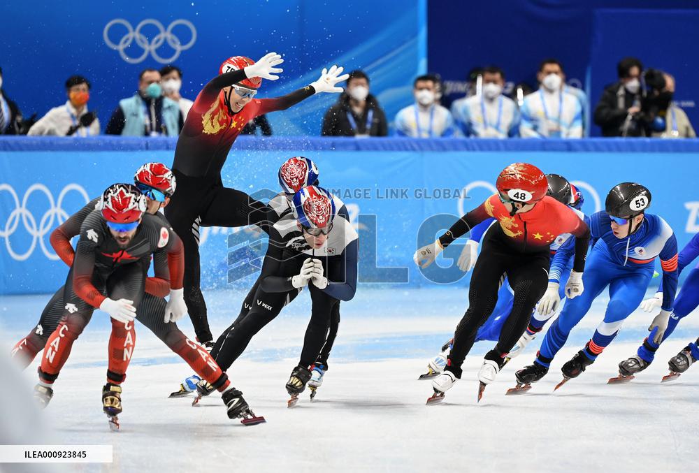 (BEIJING2022)CHINA-BEIJING-OLYMPIC WINTER GAMES-SHORT TRACK SPEED SKATING (CN)