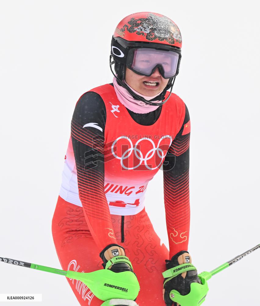 (BEIJING2022)CHINA-BEIJING-OLYMPIC WINTER GAMES-ALPINE SKIING-WOMEN'S ALPINE COMBINED (CN)