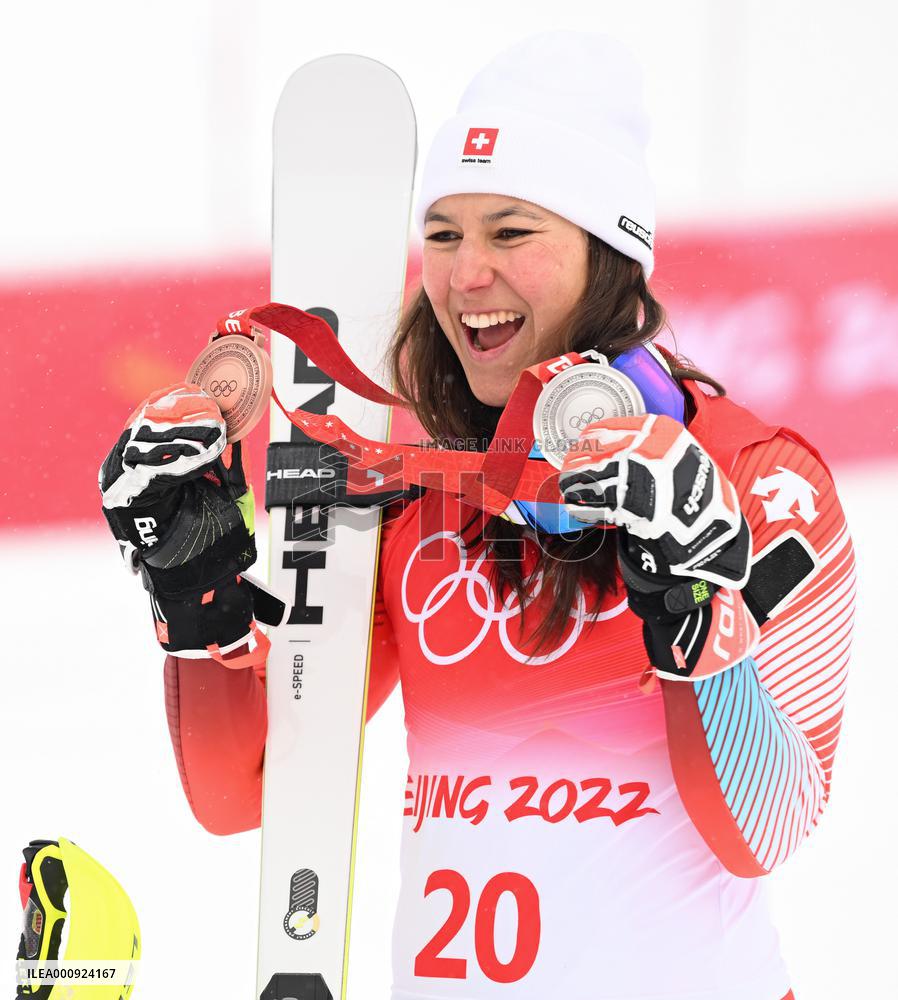 (BEIJING2022)CHINA-BEIJING-OLYMPIC WINTER GAMES-ALPINE SKIING-WOMEN'S ALPINE COMBINED (CN)
