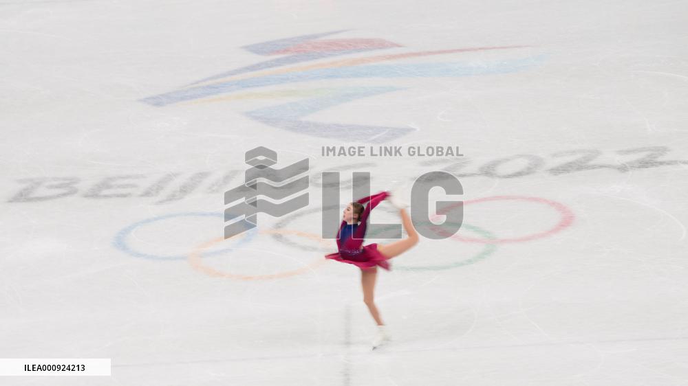 (BEIJING2022)CHINA-BEIJING-OLYMPIC WINTER GAMES-FIGURE SKATING-WOMEN SINGLE SKATING-FREE SKATING (CN)