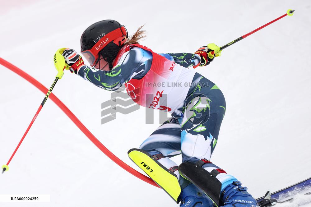 (BEIJING2022)CHINA-BEIJING-OLYMPIC WINTER GAMES-ALPINE SKIING-WOMEN'S ALPINE COMBINED (CN)