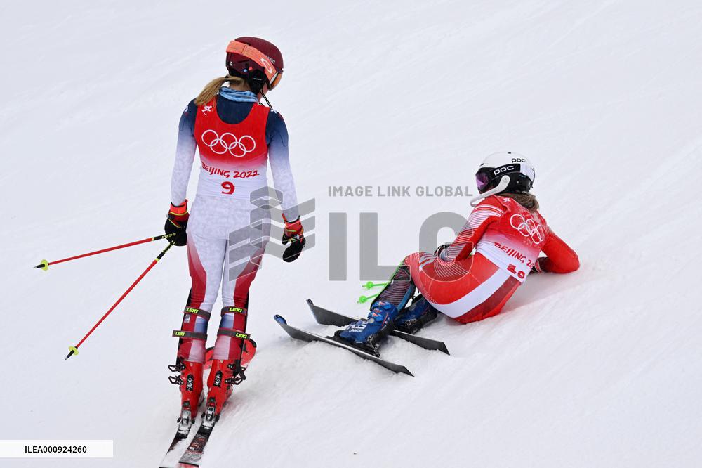 (BEIJING2022)CHINA-BEIJING-OLYMPIC WINTER GAMES-ALPINE SKIING-WOMEN'S ALPINE COMBINED (CN)