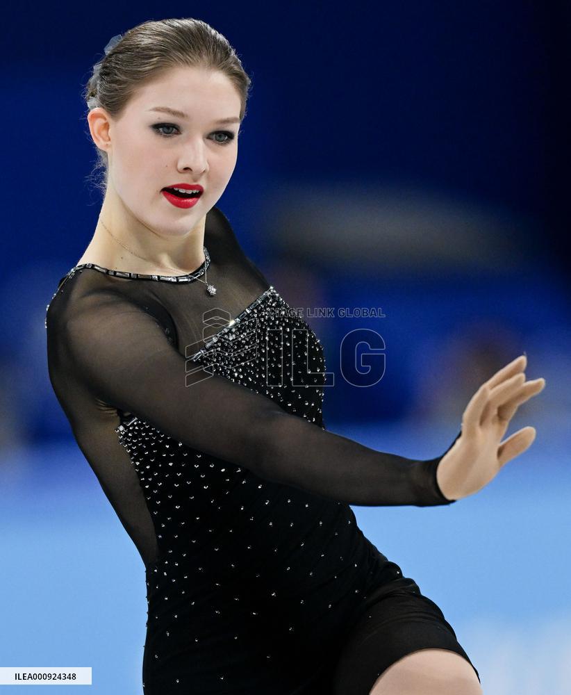 (BEIJING2022)CHINA-BEIJING-OLYMPIC WINTER GAMES-FIGURE SKATING-WOMEN SINGLE SKATING-FREE SKATING (CN)