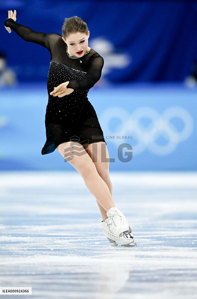 (BEIJING2022)CHINA-BEIJING-OLYMPIC WINTER GAMES-FIGURE SKATING-WOMEN SINGLE SKATING-FREE SKATING (CN)