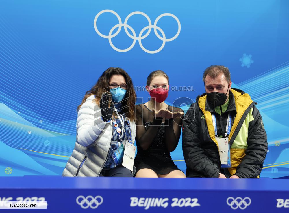 (BEIJING2022)CHINA-BEIJING-OLYMPIC WINTER GAMES-FIGURE SKATING-WOMEN SINGLE SKATING-FREE SKATING (CN)