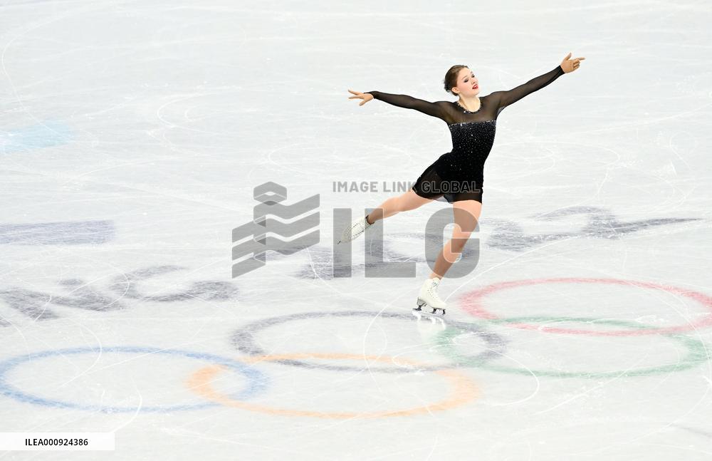 (BEIJING2022)CHINA-BEIJING-OLYMPIC WINTER GAMES-FIGURE SKATING-WOMEN SINGLE SKATING-FREE SKATING (CN)