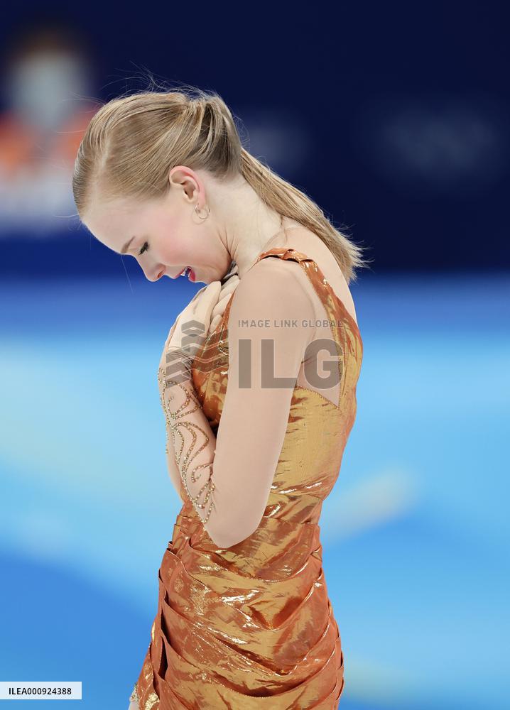 (BEIJING2022)CHINA-BEIJING-OLYMPIC WINTER GAMES-FIGURE SKATING-WOMEN SINGLE SKATING-FREE SKATING (CN)