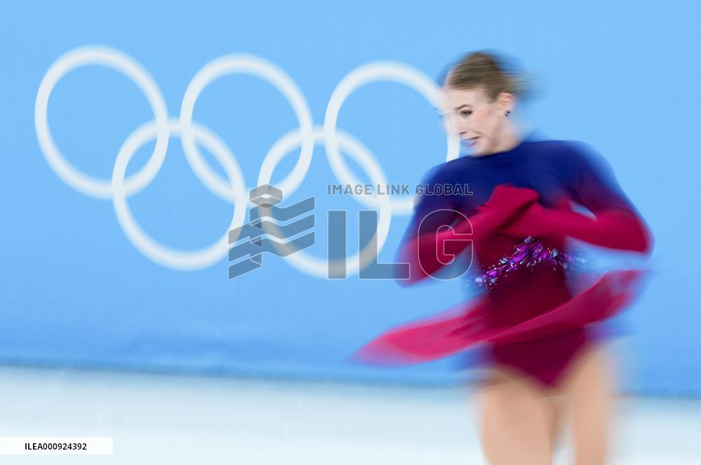 (BEIJING2022)CHINA-BEIJING-OLYMPIC WINTER GAMES-FIGURE SKATING-WOMEN SINGLE SKATING-FREE SKATING (CN)