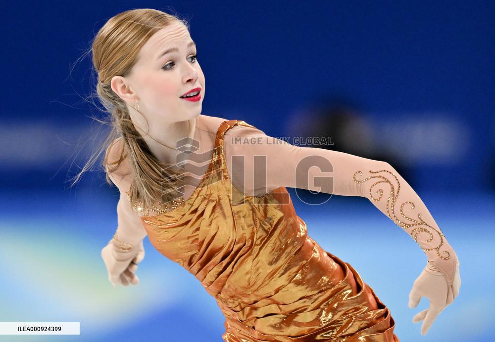 (BEIJING2022)CHINA-BEIJING-OLYMPIC WINTER GAMES-FIGURE SKATING-WOMEN SINGLE SKATING-FREE SKATING (CN)