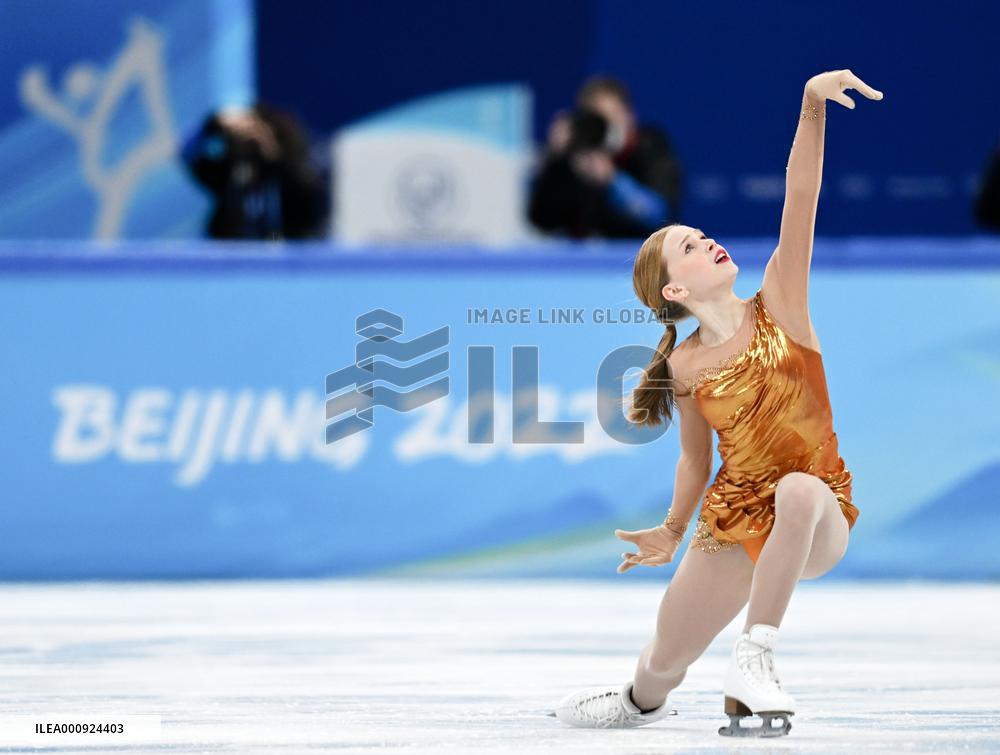 (BEIJING2022)CHINA-BEIJING-OLYMPIC WINTER GAMES-FIGURE SKATING-WOMEN SINGLE SKATING-FREE SKATING (CN)
