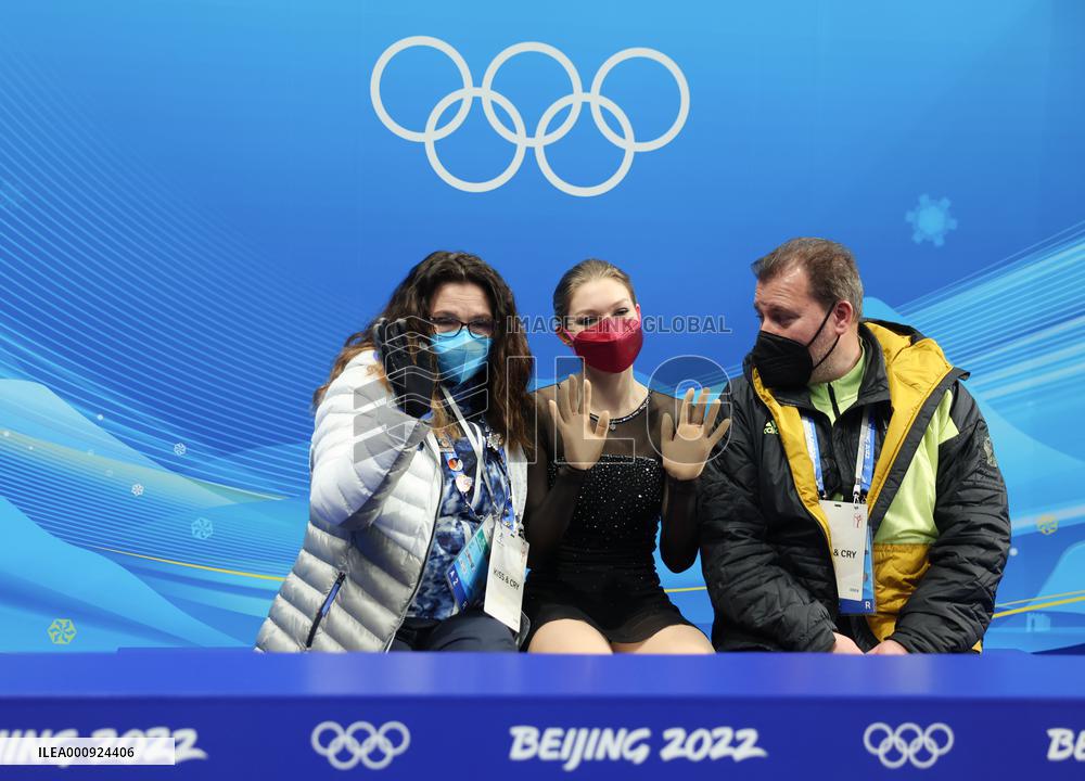 (BEIJING2022)CHINA-BEIJING-OLYMPIC WINTER GAMES-FIGURE SKATING-WOMEN SINGLE SKATING-FREE SKATING (CN)