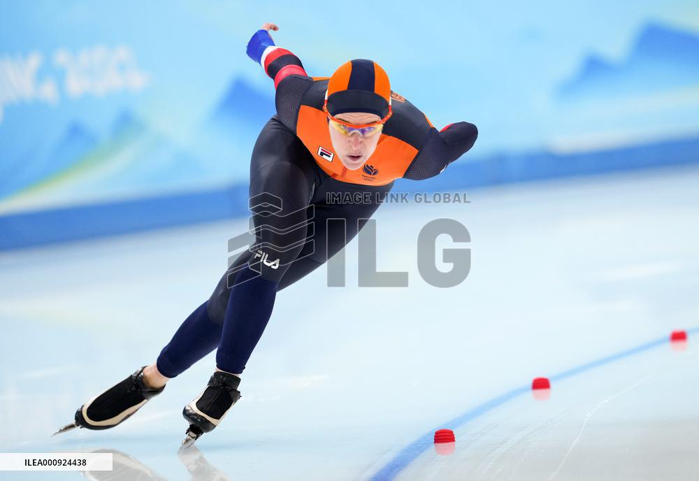 (BEIJING2022)CHINA-BEIJING-OLYMPIC WINTER GAMES-SPEED SKATING-WOMEN'S 1,000M (CN)