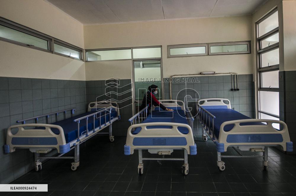 INDONESIA-BANDUNG-ISOLATION ROOM-COVID-19-CASES