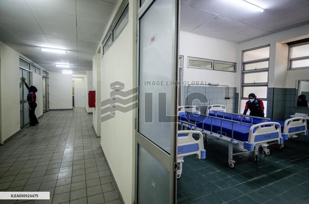 INDONESIA-BANDUNG-ISOLATION ROOM-COVID-19-CASES