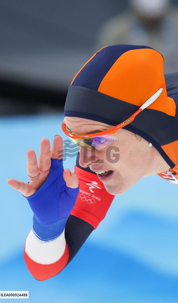 (BEIJING2022)CHINA-BEIJING-OLYMPIC WINTER GAMES-SPEED SKATING-WOMEN'S 1,000M (CN)