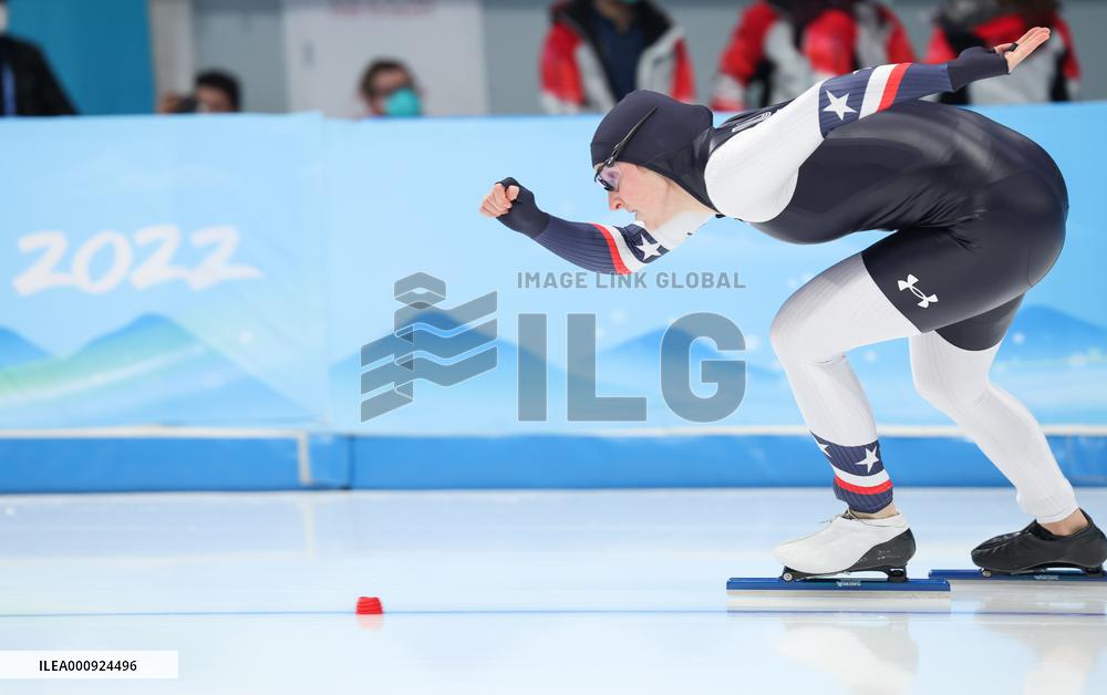 (BEIJING2022)CHINA-BEIJING-OLYMPIC WINTER GAMES-SPEED SKATING-WOMEN'S 1,000M (CN)