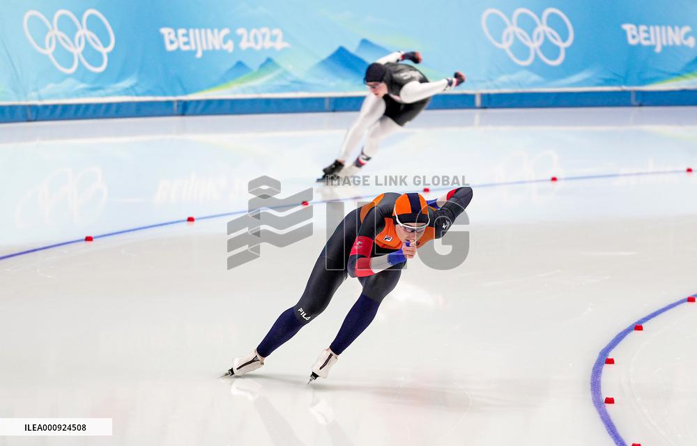 (BEIJING2022)CHINA-BEIJING-OLYMPIC WINTER GAMES-SPEED SKATING-WOMEN'S 1,000M (CN)