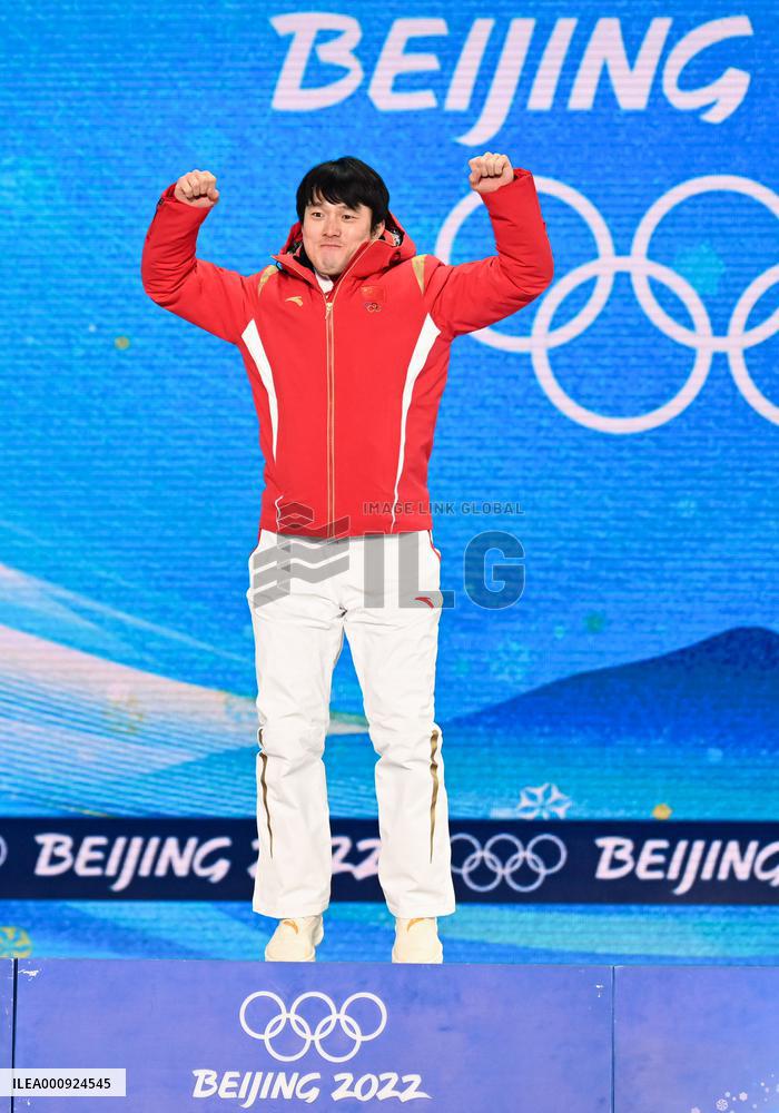 (BEIJING2022)CHINA-ZHANGJIAKOU-OLYMPIC WINTER GAMES-AWARDING CEREMONY-FREESTYLE SKIING (CN)