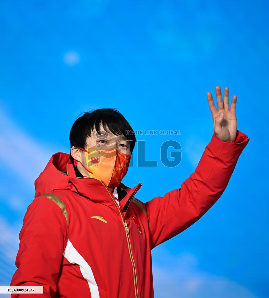 (BEIJING2022)CHINA-ZHANGJIAKOU-OLYMPIC WINTER GAMES-AWARDING CEREMONY-FREESTYLE SKIING (CN)