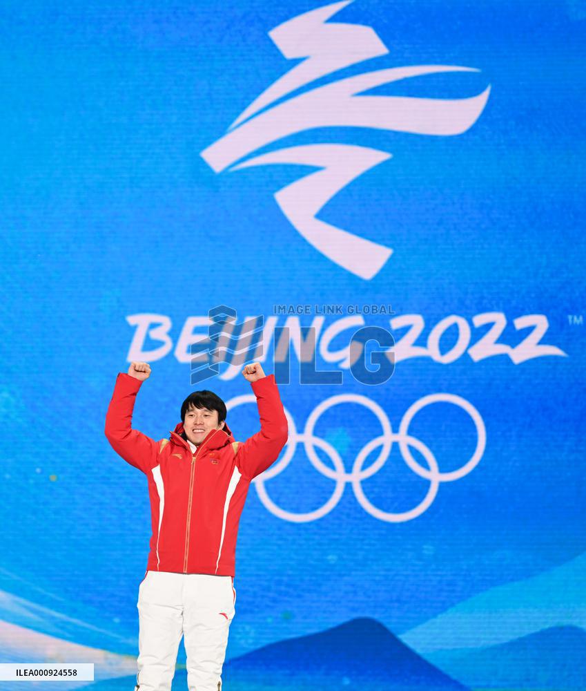 (BEIJING2022)CHINA-ZHANGJIAKOU-OLYMPIC WINTER GAMES-AWARDING CEREMONY-FREESTYLE SKIING (CN)
