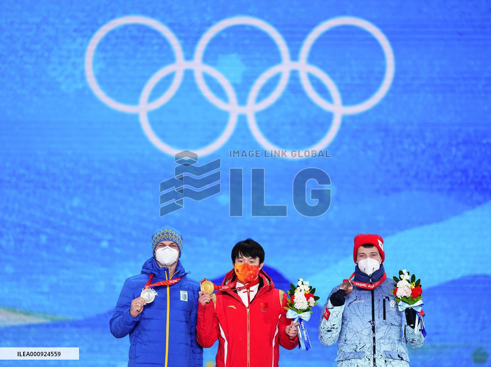 (BEIJING2022)CHINA-ZHANGJIAKOU-OLYMPIC WINTER GAMES-AWARDING CEREMONY-FREESTYLE SKIING (CN)