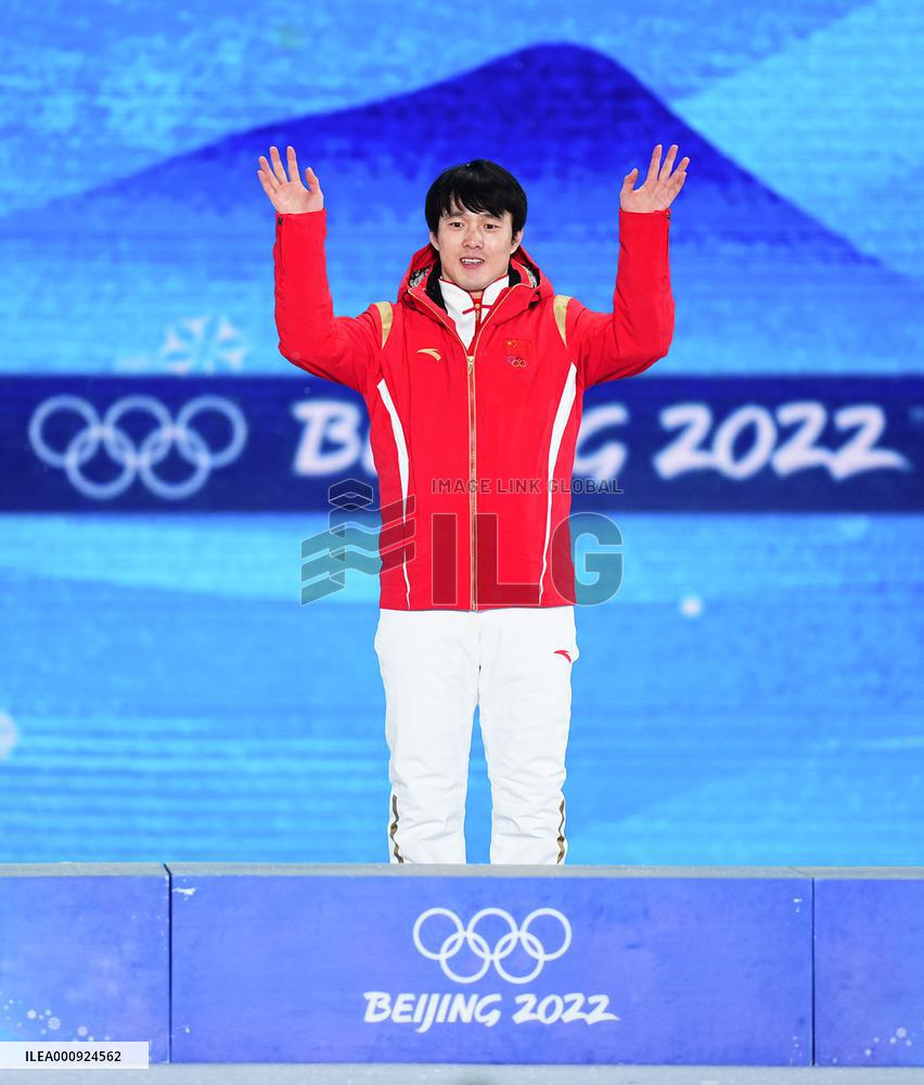 (BEIJING2022)CHINA-ZHANGJIAKOU-OLYMPIC WINTER GAMES-AWARDING CEREMONY-FREESTYLE SKIING (CN)