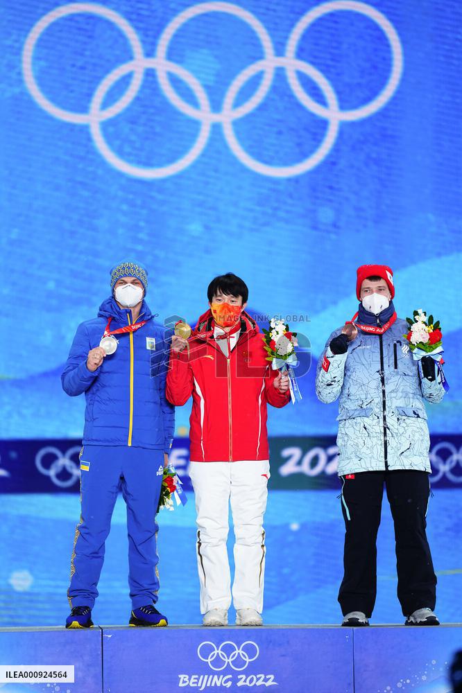 (BEIJING2022)CHINA-ZHANGJIAKOU-OLYMPIC WINTER GAMES-AWARDING CEREMONY-FREESTYLE SKIING (CN)